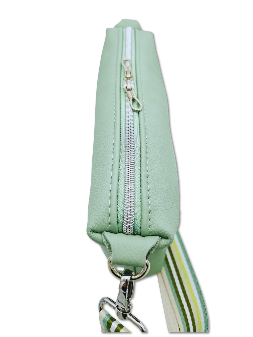 Lederhandtasche Anke in Salbei