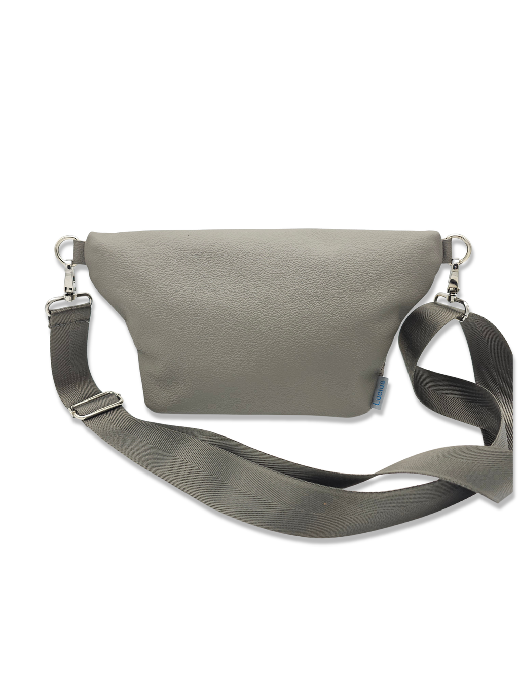 Crossbody Bag Big Clivia in Leo Grau & Grau