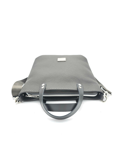 Ledertasche Karin in Dunkelgrau