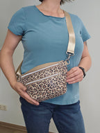 Crossbody Bag Clivia in Leo & Sandbeige