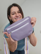 Crossbody Bag Clivia in Flieder II