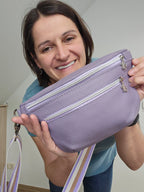 Crossbody Bag Clivia in Flieder III