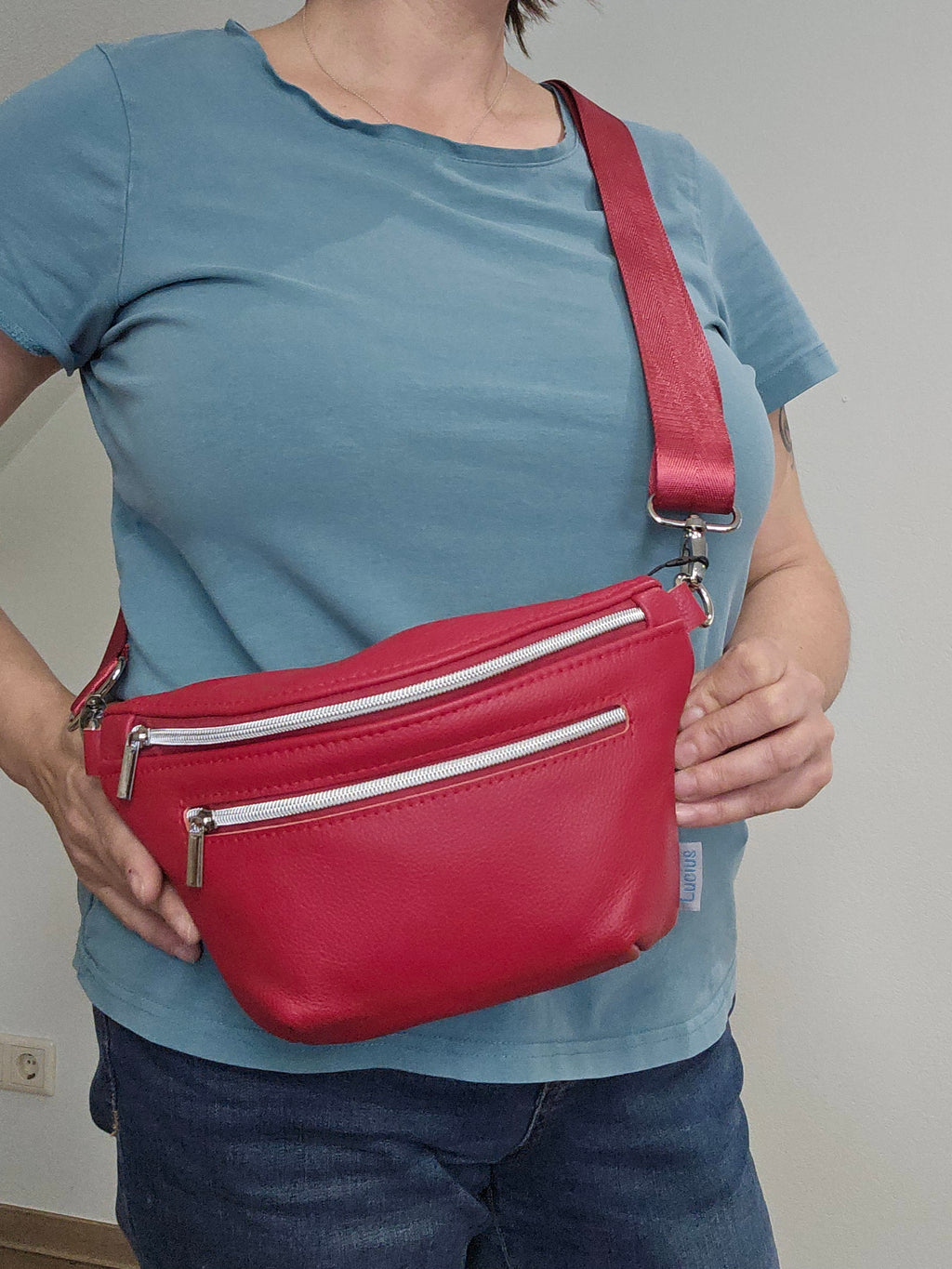 Crossbody Bag Clivia in Rot II