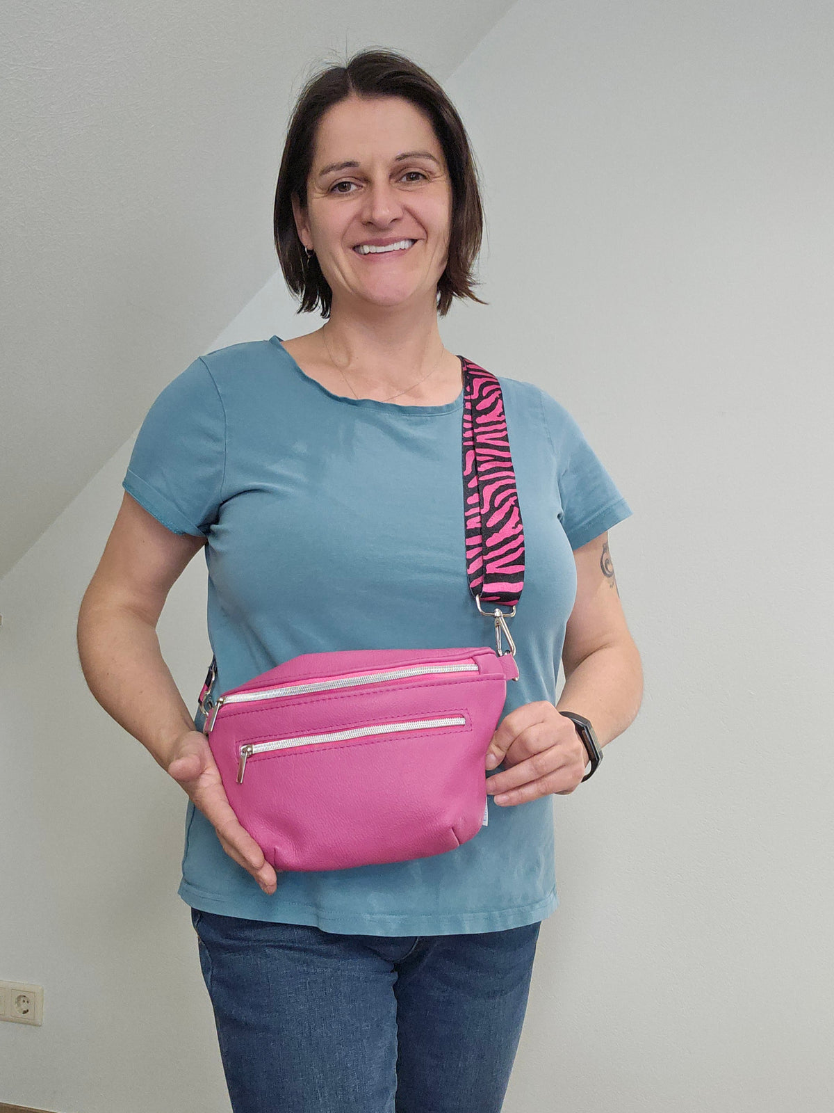 Crossbody Bag Clivia in Pink