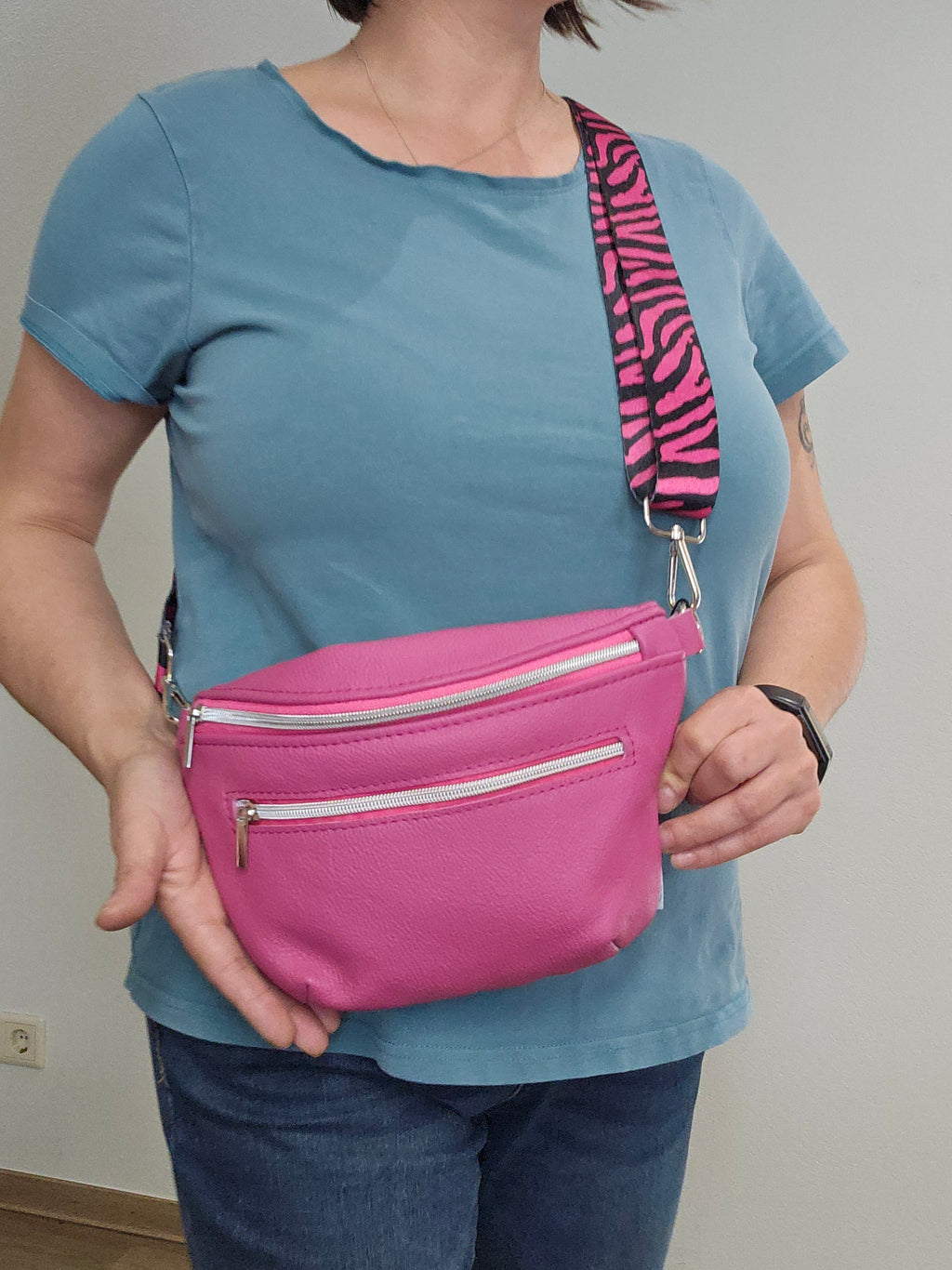 Crossbody Bag Clivia in Pink