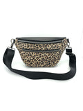 Crossbody Bag Clivia in Leo & Schwarz Glatt