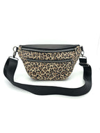 Crossbody Bag Clivia in Leo & Schwarz Glatt