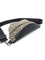 Crossbody Bag Clivia in Leo & Schwarz Glatt