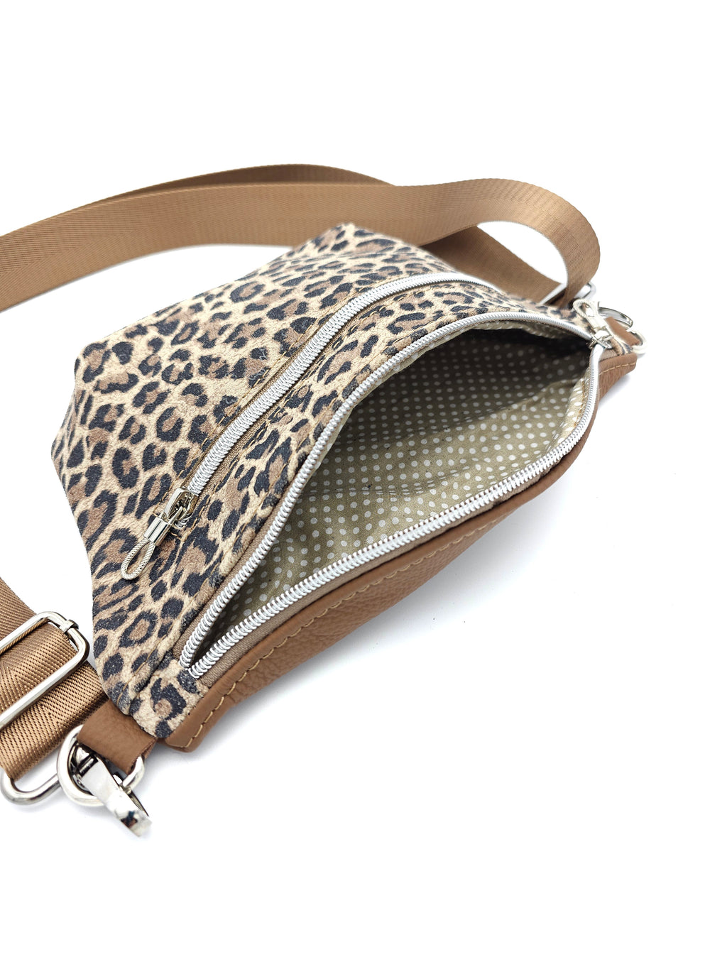 Crossbody Bag Clivia in Leo & Cognac