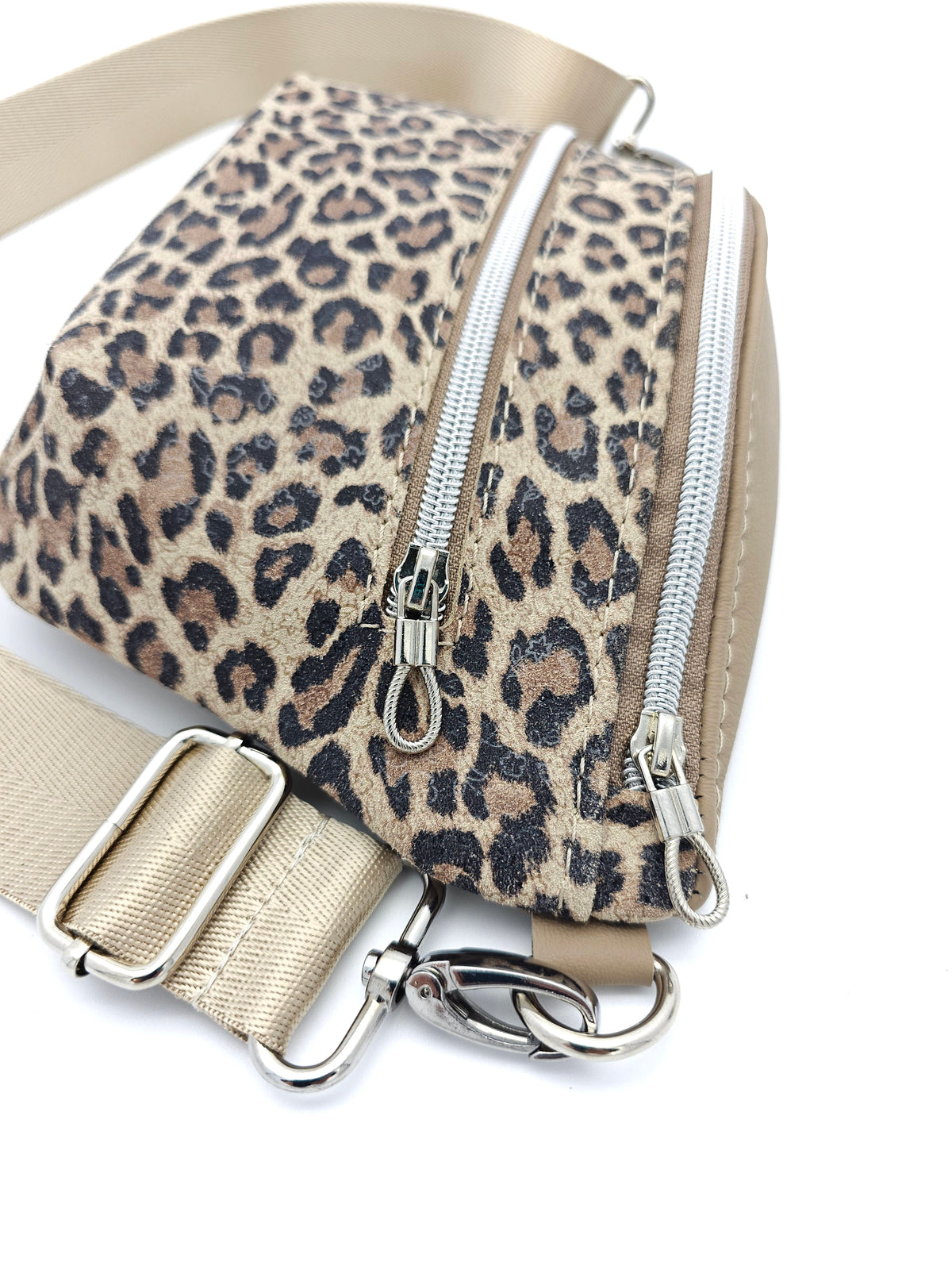 Crossbody Bag Clivia in Leo & Sandbeige
