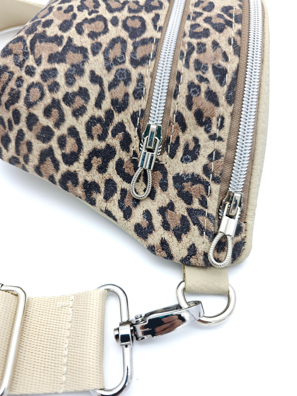 Crossbody Bag Clivia in Leo & Cremebeige