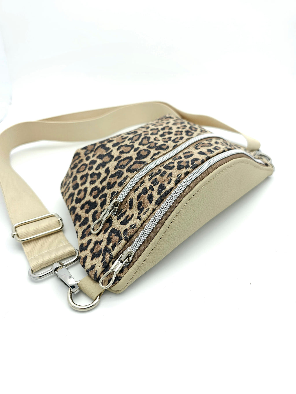 Crossbody Bag Clivia in Leo & Cremebeige