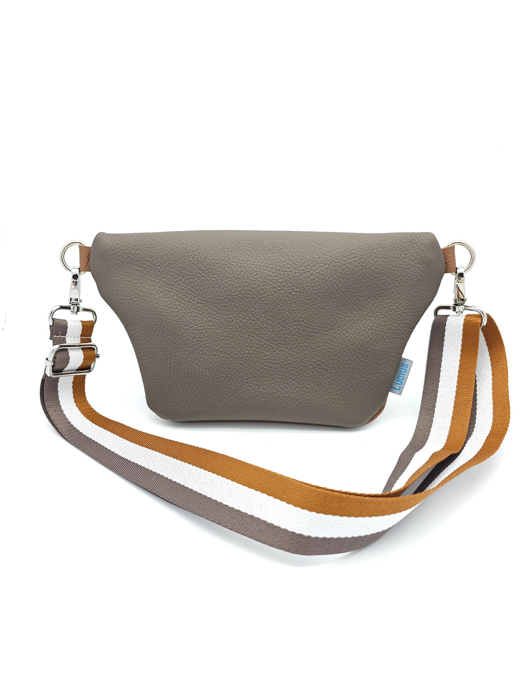 Crossbody Bag Clivia in Cognac & Nougatbraun