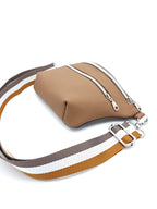 Crossbody Bag Clivia in Cognac & Nougatbraun