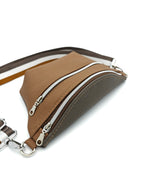 Crossbody Bag Clivia in Cognac & Nougatbraun