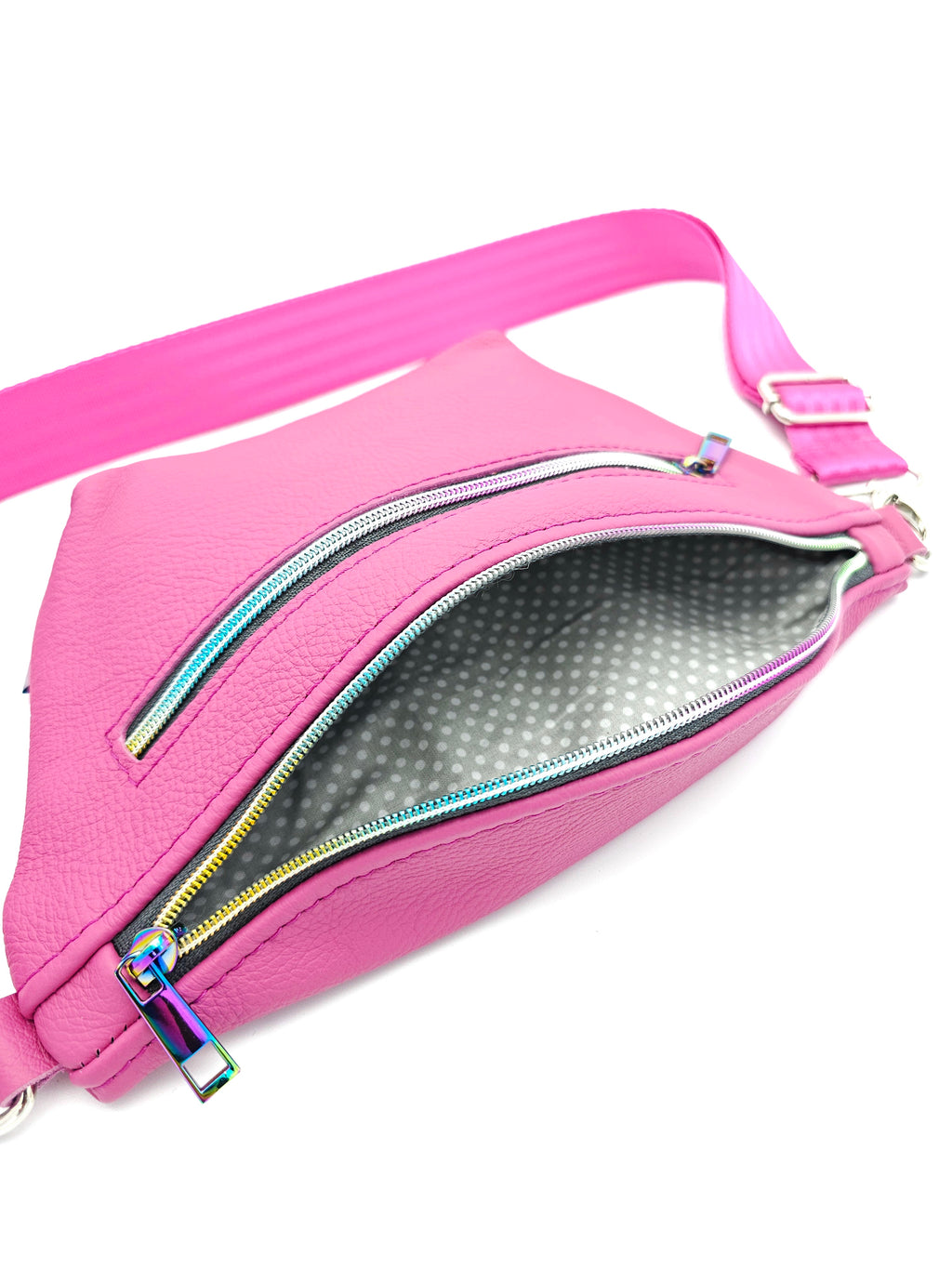 Crossbody Bag Clivia in Pink & Regenbogen