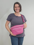 Crossbody Bag Big Clivia in Pink