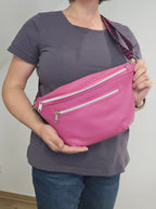 Crossbody Bag Big Clivia in Pink