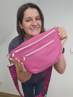 Crossbody Bag Big Clivia in Pink