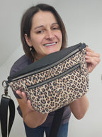 Crossbody Bag Big Clivia Leo & Schwarz
