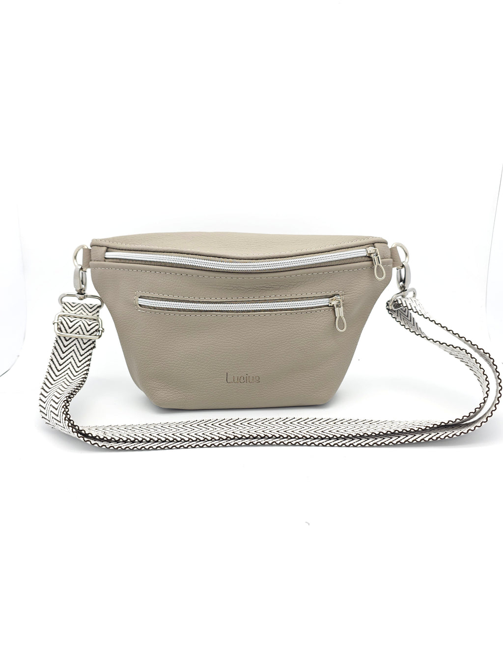 Crossbody Bag Big Clivia in Cappuccino