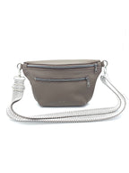 Crossbody Bag Big Clivia in Nougatbraun