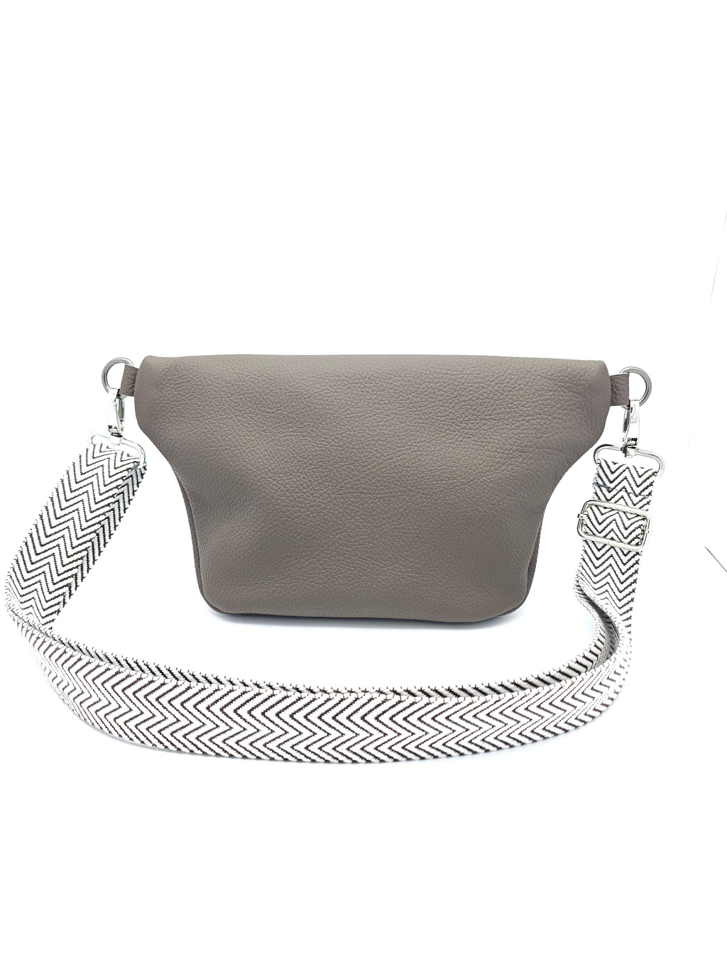 Crossbody Bag Big Clivia in Nougatbraun