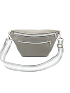 Crossbody Bag Big Clivia in Grau II