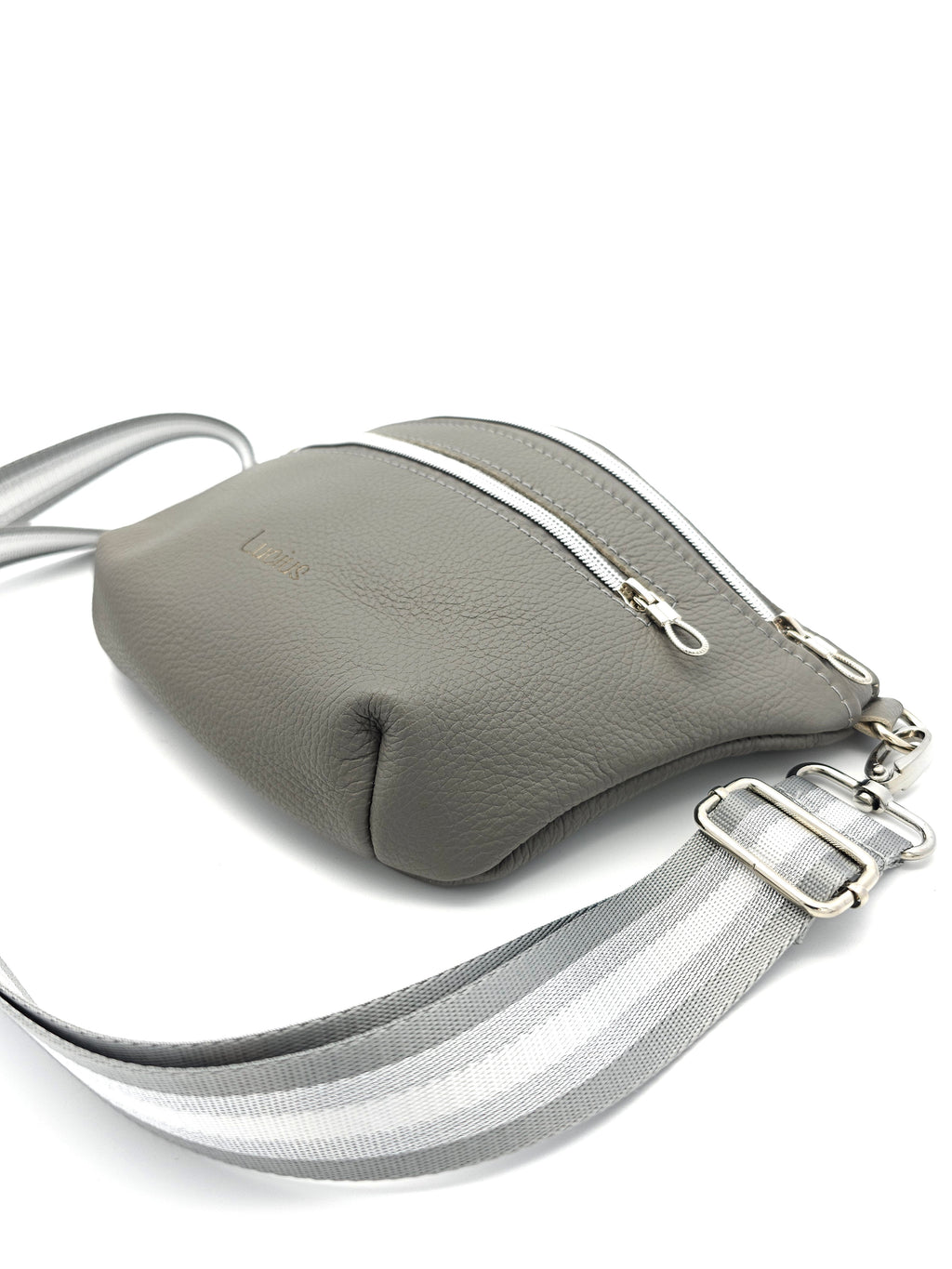 Crossbody Bag Big Clivia in Grau II