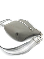 Crossbody Bag Big Clivia in Grau II