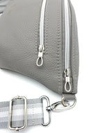 Crossbody Bag Big Clivia in Grau II