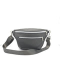 Crossbody Bag Big Clivia in Dunkelgrau