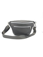 Crossbody Bag Big Clivia in Dunkelgrau