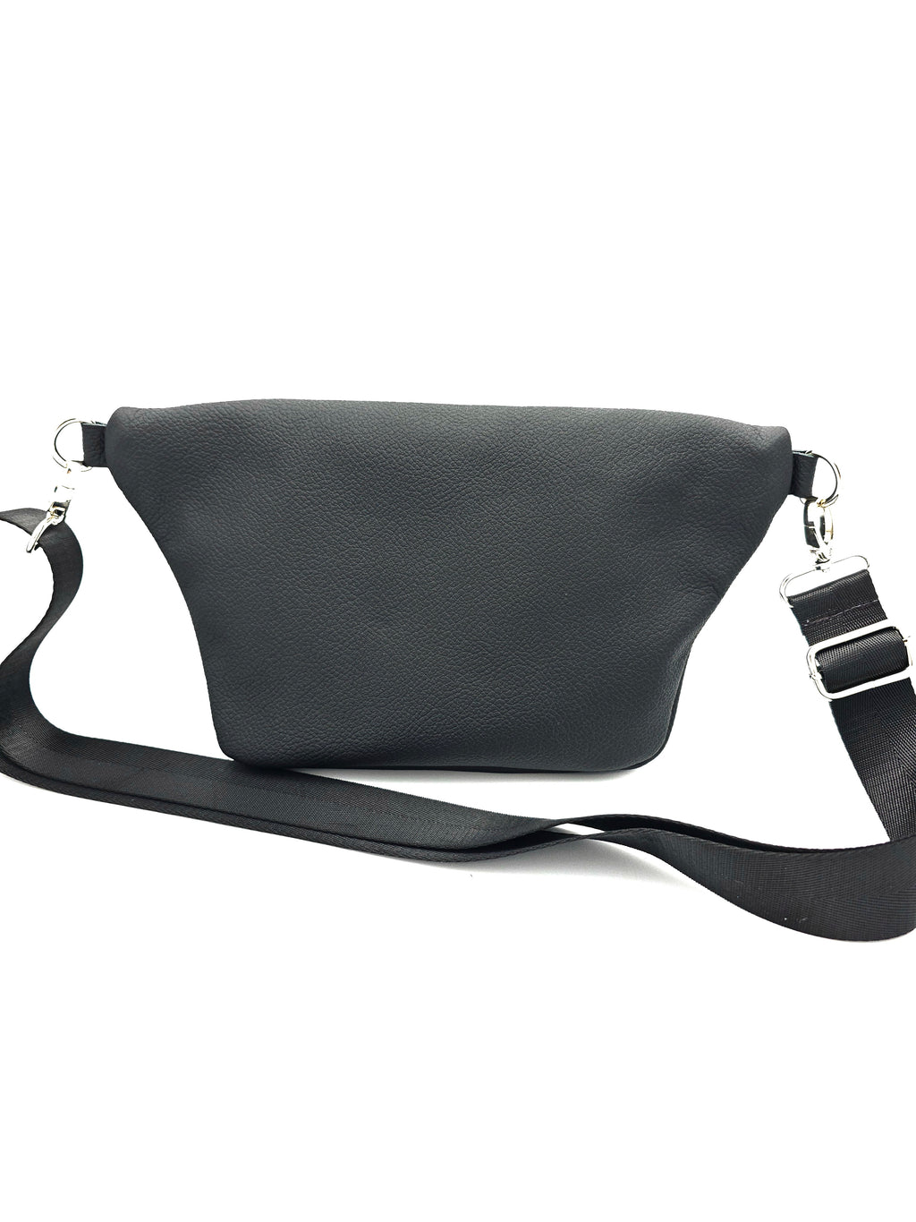 Crossbody Bag Big Clivia in Schwarz