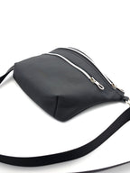 Crossbody Bag Big Clivia in Schwarz