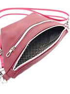 Crossbody Bag Big Clivia in Bordeaux