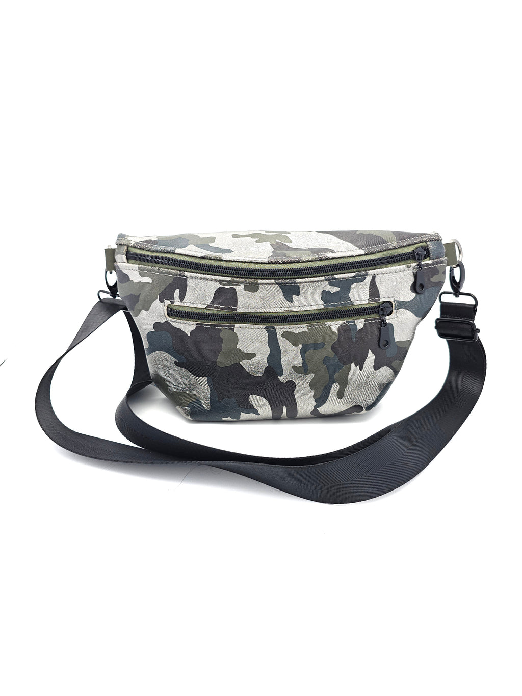 Crossbody Bag Big Clivia in Camouflage