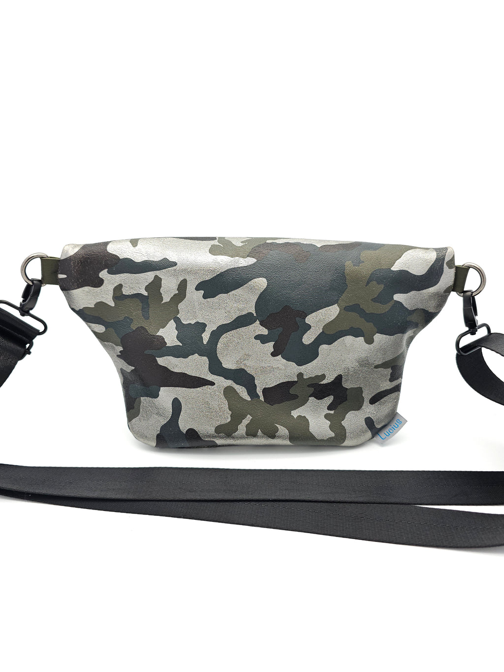 Crossbody Bag Big Clivia in Camouflage