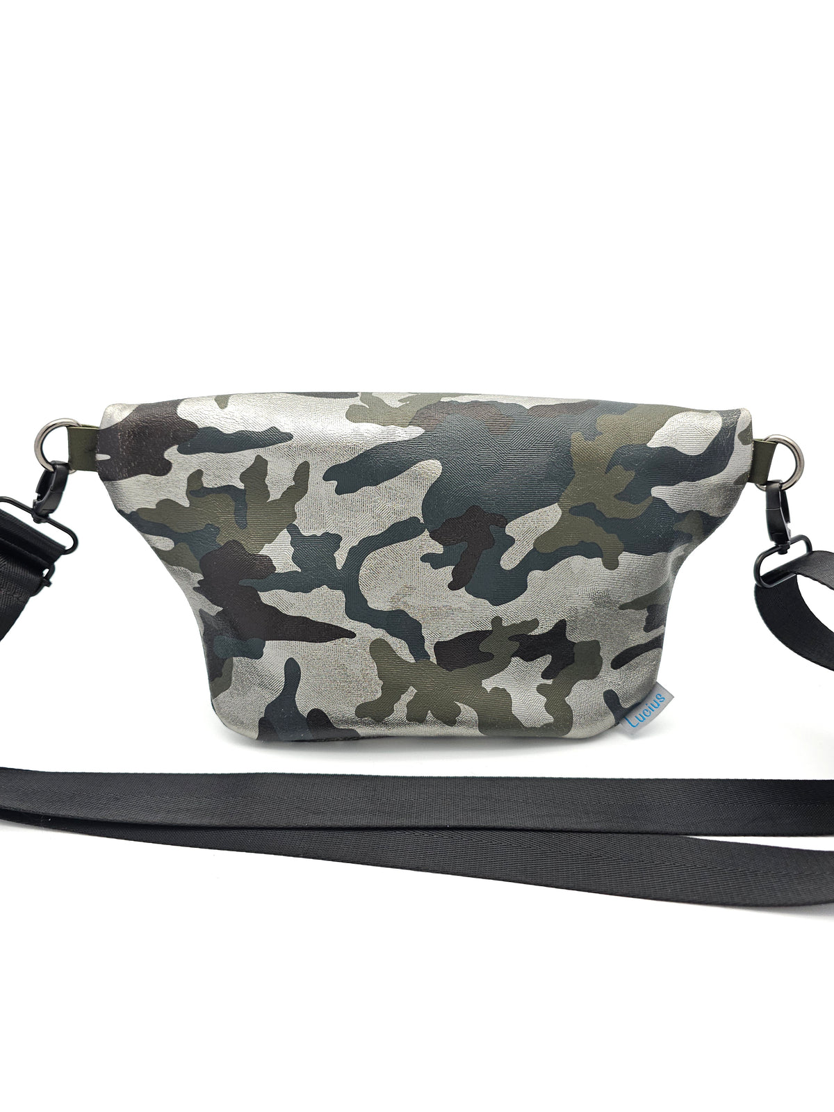 Crossbody Bag Big Clivia in Camouflage