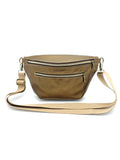 Crossbody Bag Big Clivia in Bronze
