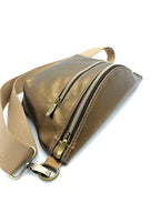 Crossbody Bag Big Clivia in Bronze