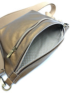 Crossbody Bag Big Clivia in Bronze