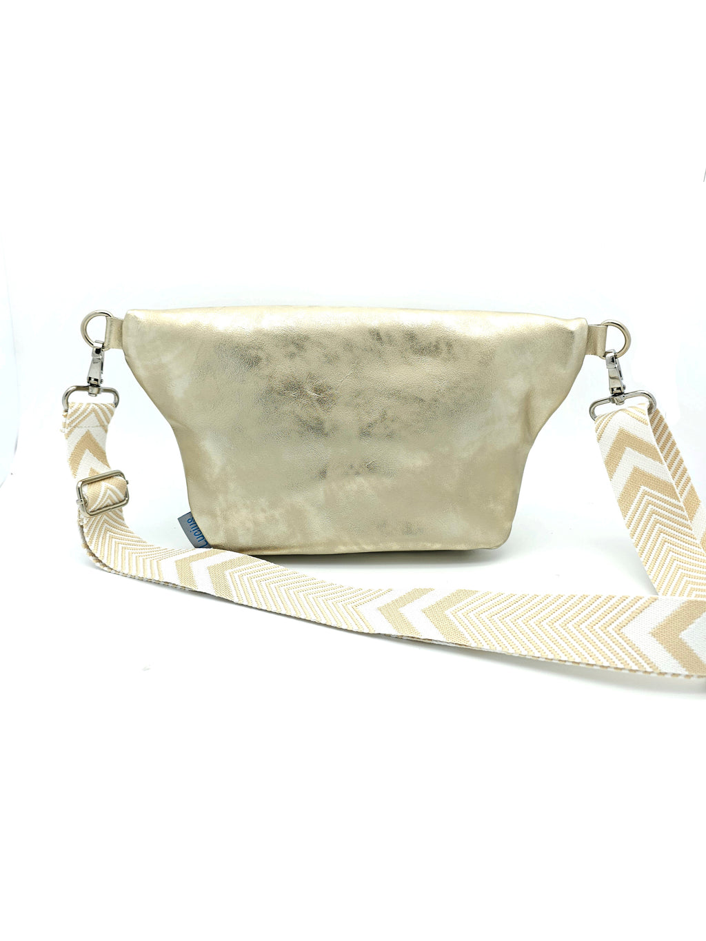 Crossbody Bag Big Clivia in Champagner