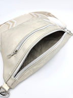 Crossbody Bag Big Clivia in Champagner