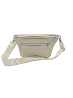Crossbody Bag Big Clivia in Oyster (Greige)