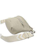 Crossbody Bag Big Clivia in Oyster (Greige)