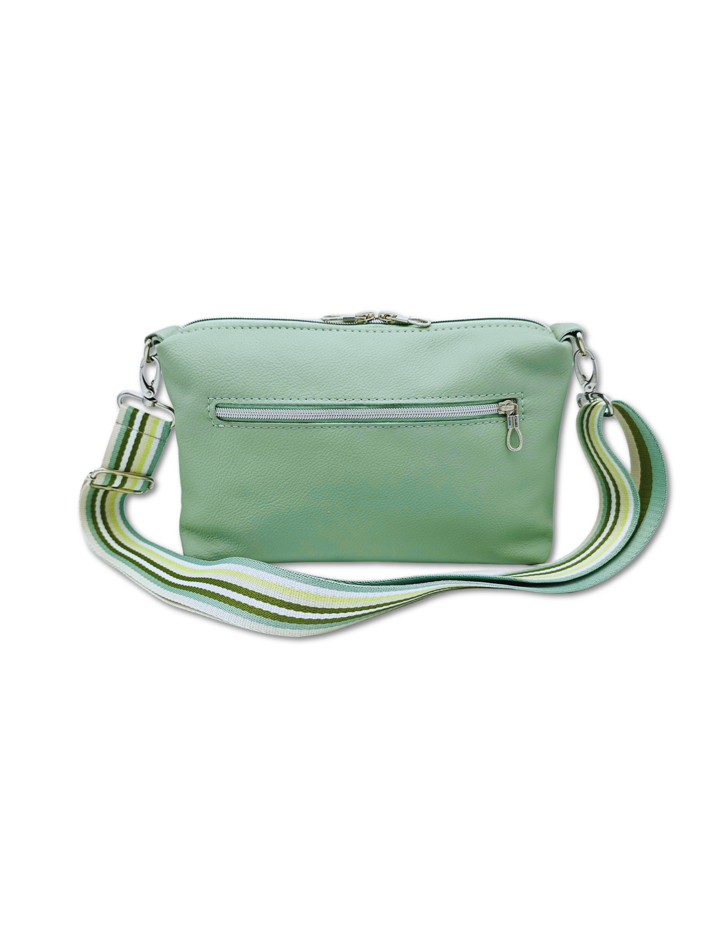 Lederhandtasche Anke in Salbei