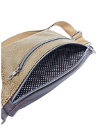 Crossbody Bag Clivia in Leo Braun & Hellbraun