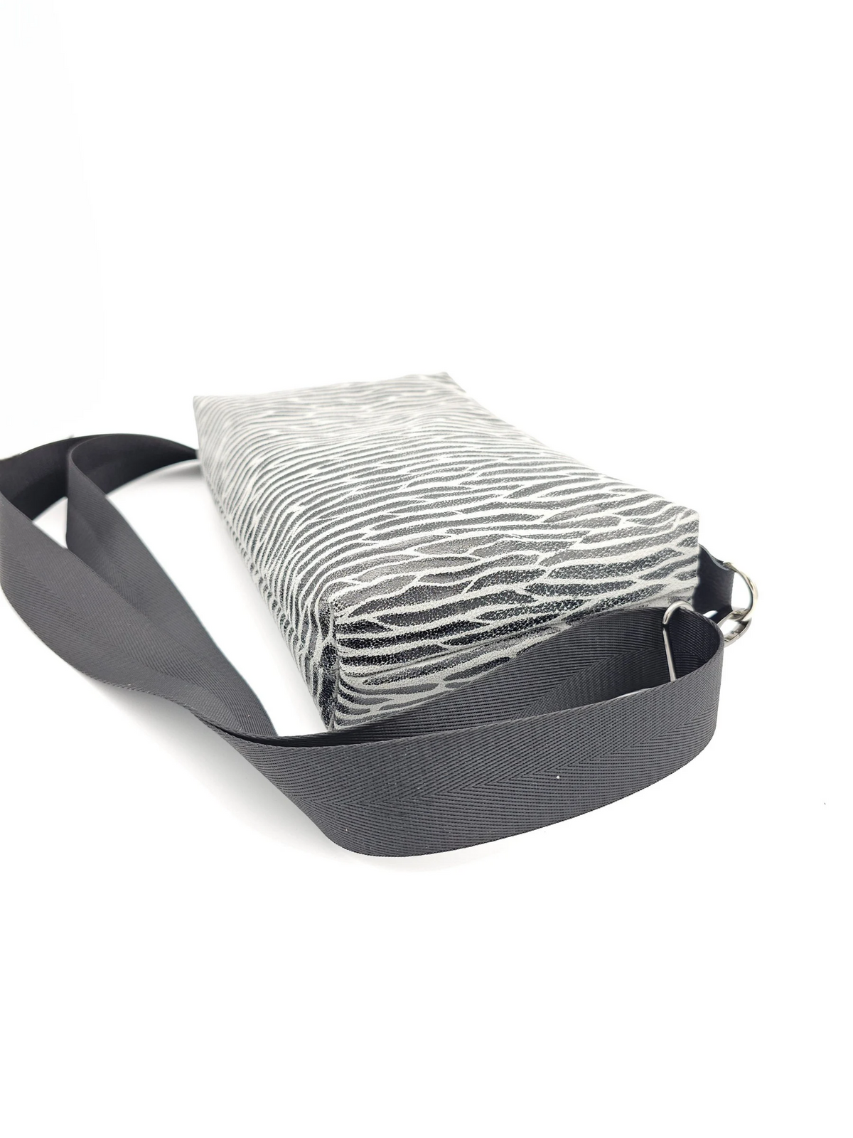 Lederhandtasche Anke in Zebra-Optik