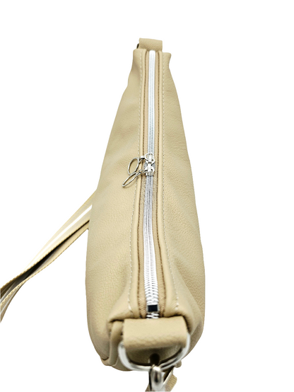Moonbag Moni in beige von oben 